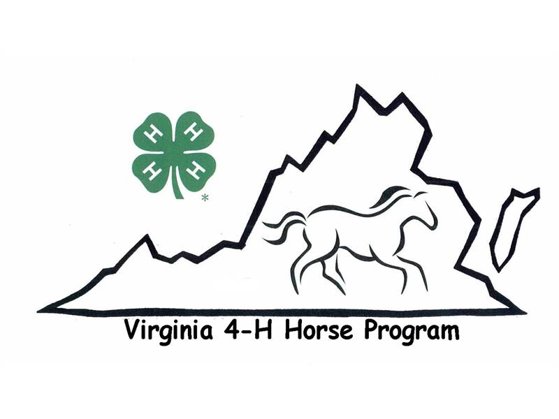 Logo for 2025 Virginia State 4-H Horse Show
