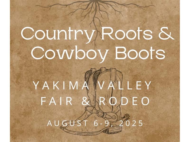 Logo for 2025 Yakima Valley Fair & Rodeo