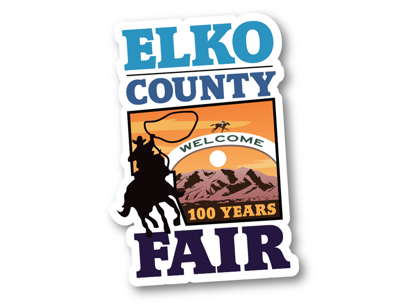 Logo for 2025 Elko County Fair