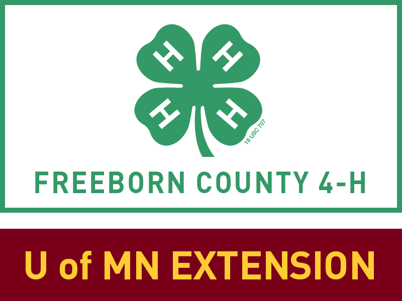 Logo for 2025 4-H at Freeborn County Fair