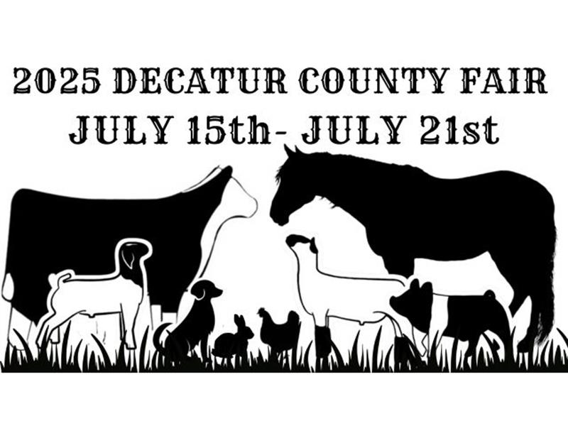 Logo for 2025 Decatur County Fair
