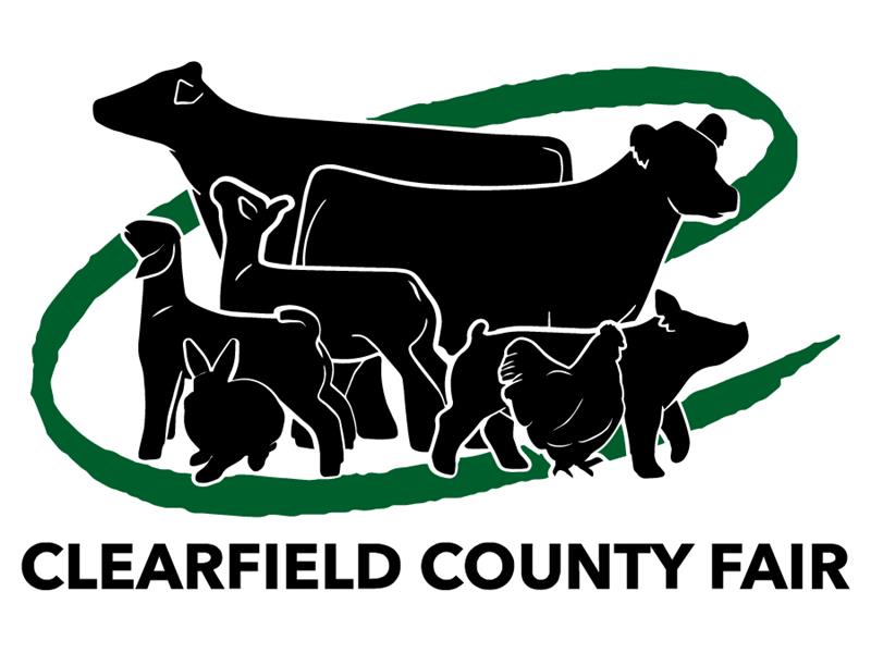 Logo for 2025 Clearfield County Fair and Junior Livestock Sale