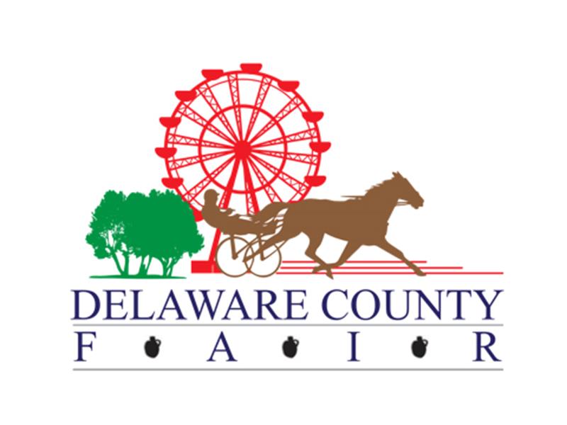 Logo for Delaware County Open Show 2025