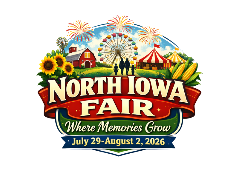 Logo for 2026 North Iowa Fair (Open Class Exhibits Only)