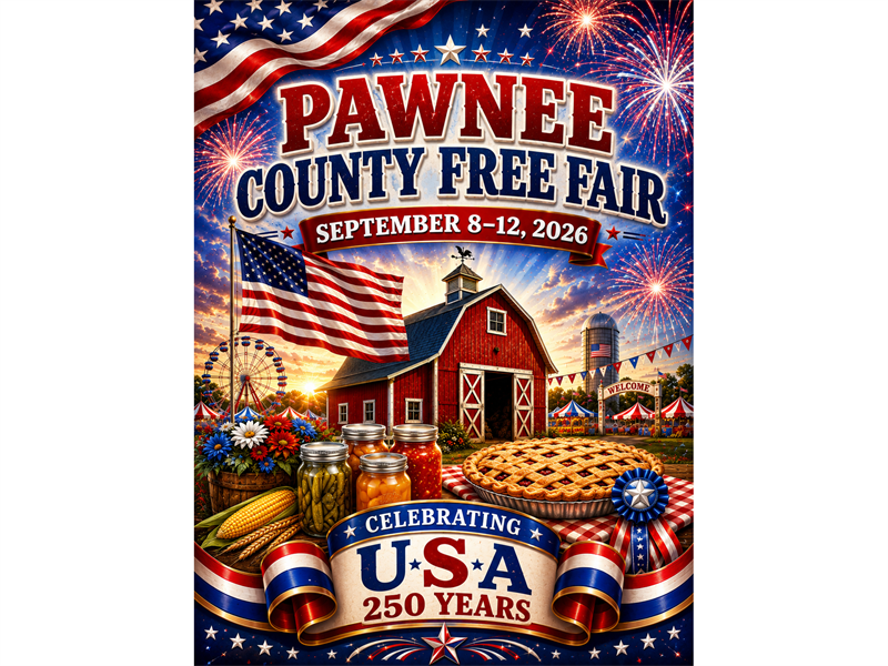Logo for 2026 Pawnee County Free Fair