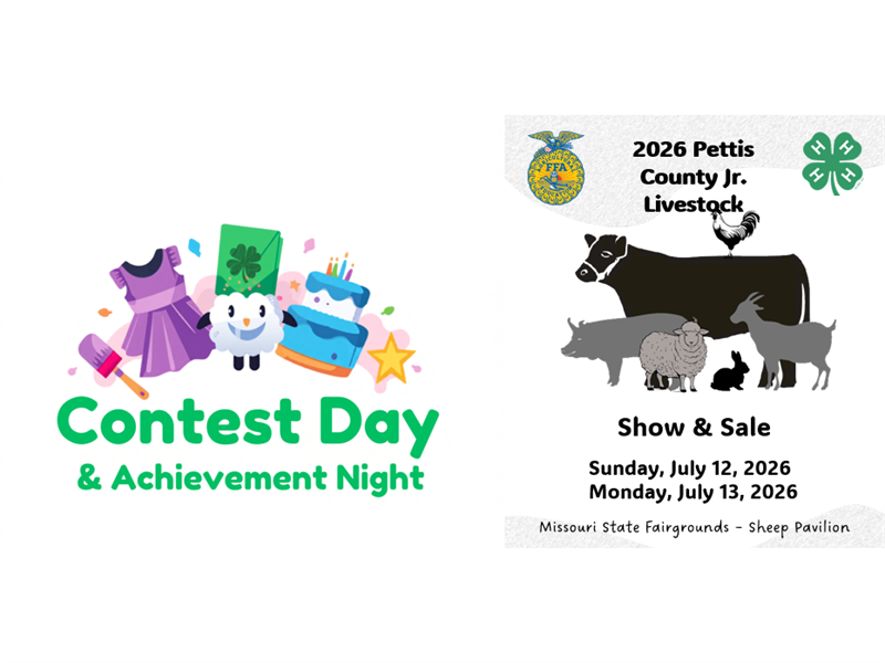 Logo for 2026 Pettis County Livestock Show & Achievement Days