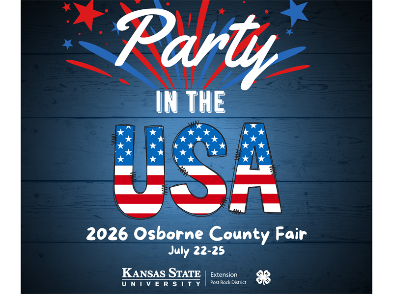 Logo for 2026 Osborne County Fair