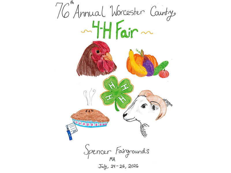 Logo for 2026 Worcester County 4-H Fair