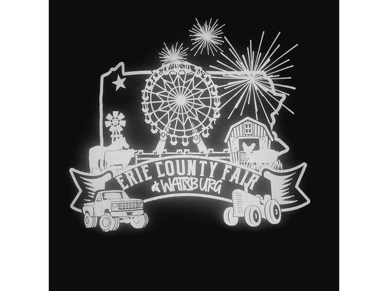 Logo for Erie County Fair, Wattsburg PA 2026