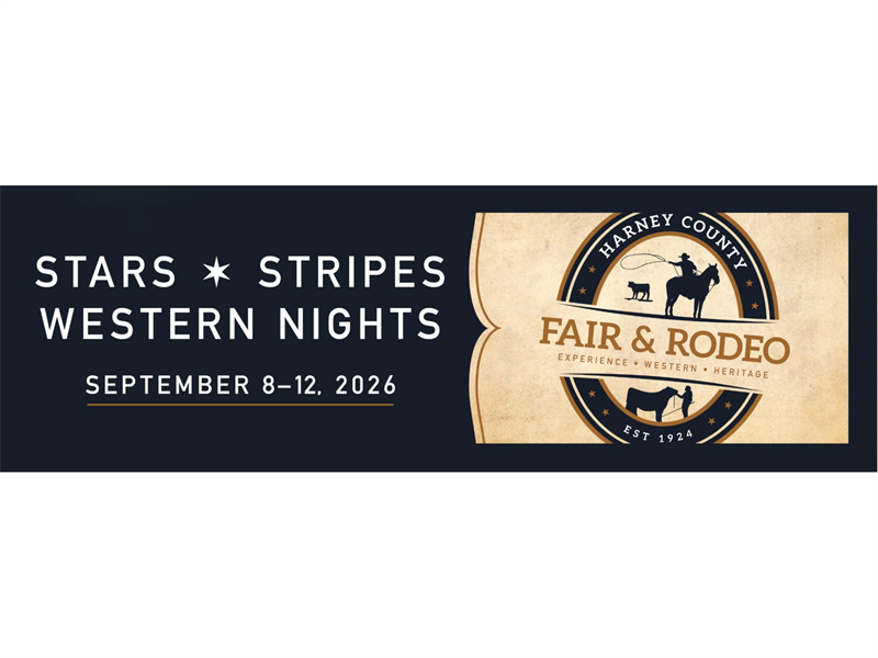 Logo for 2026 Harney County Fair - Open Static